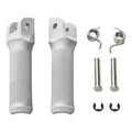 Silver Front Foot Pegs Fit For Ducati Panigale V4 2018-2024 V4 R 2019-2024