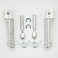 Motorcycle Front Footrest Footpegs For Yamaha Yzf R6 1999-2012 R6S 03-08 Silver