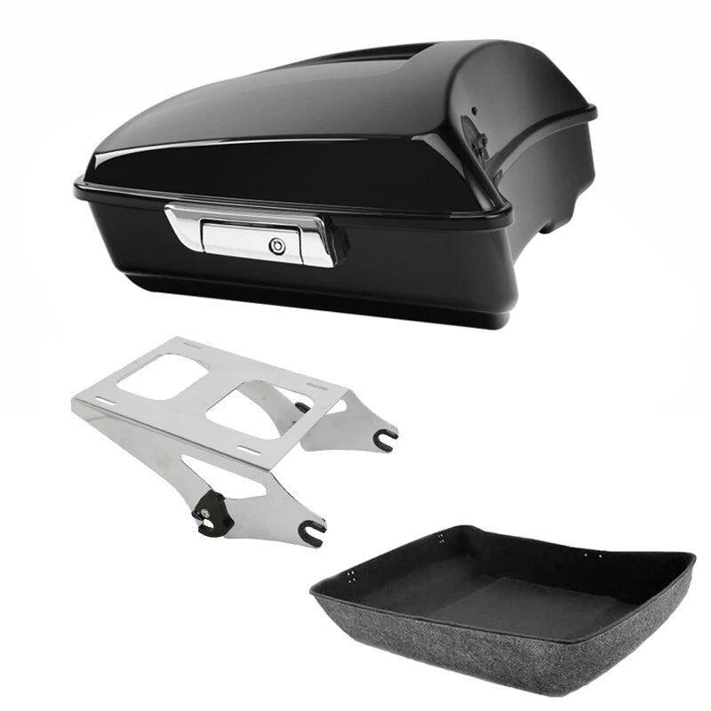 Chopped Trunk Mount Rack Fit For Harley Touring Electra Street Glide 2014-2026