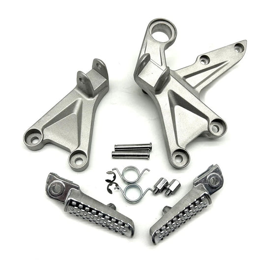 Silver Driver Front Foot Peg Bracket Fit for Honda CBR1000RR 2008 2009 2010-2018