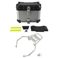 45L Trunk Top Case Luggage Box & Mount Rack Fit For BMW R1250GS LC Adv 2019-2024