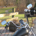 Fit For Harley Sportster XL Softail Flst Fxst 1.25" Fat 12" Rise Chrome
