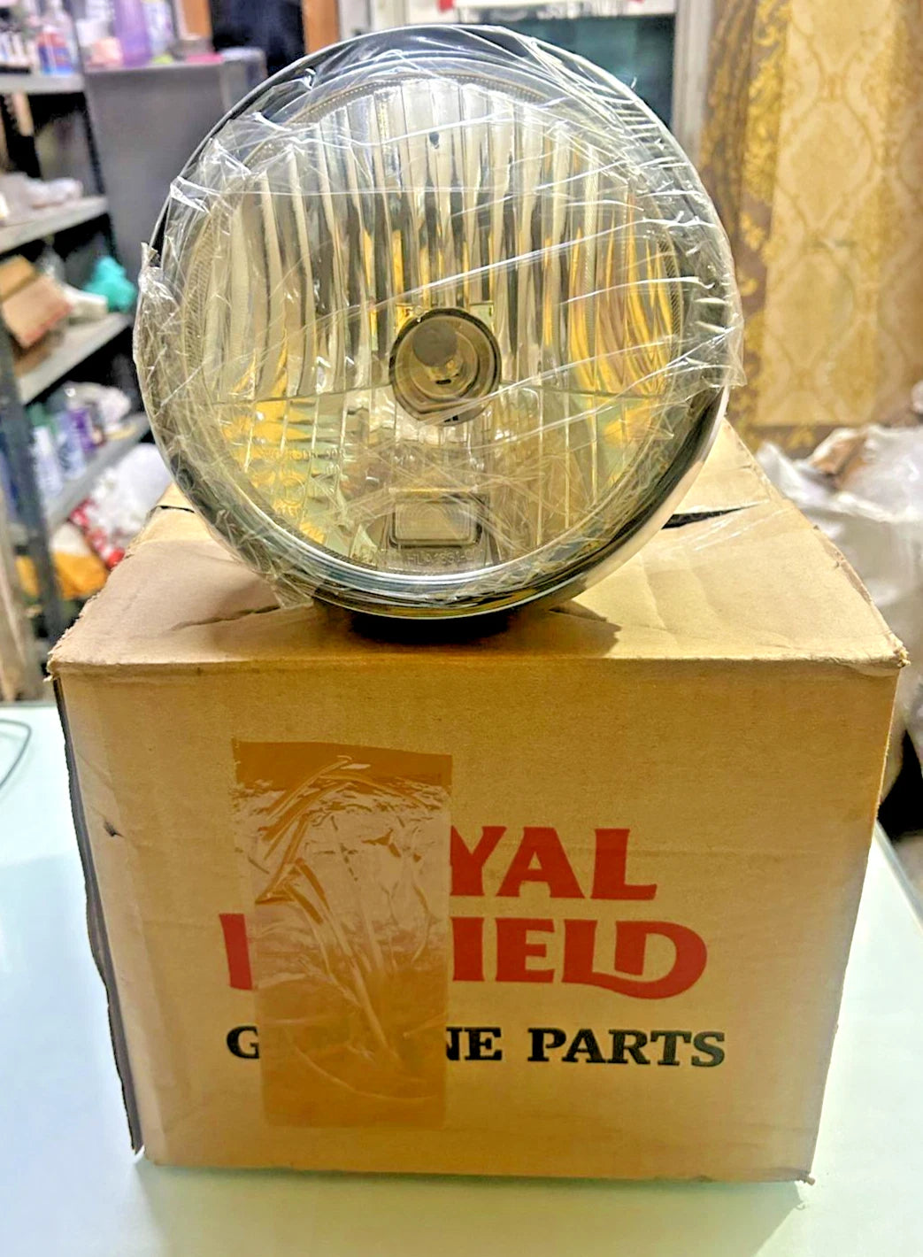 Fit For Royal Enfield GT & Interceptor 650 Headlight Beam Assembly Black