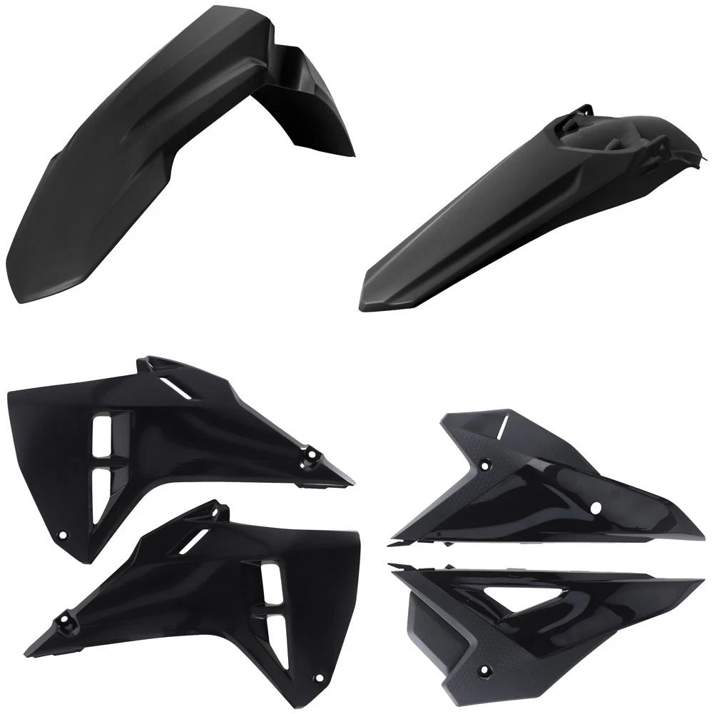Acerbis 2985990001 Replica Plastic Kit Black