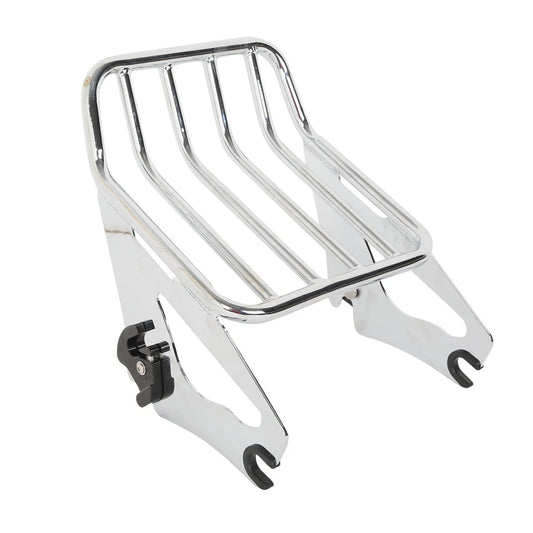 Two Up Luggage Rack Rail Fit For Harley Touring Electra Glide Road King 09-25