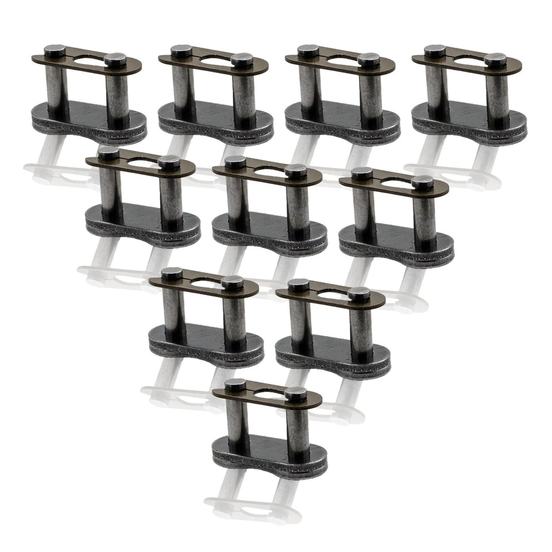 10pcs 420 Chain Master Connecting Link For Honda Kawasaki Motorcycle Dirt Bike