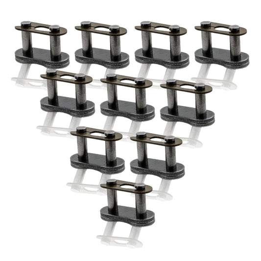 10pcs 420 Chain Master Connecting Link For Honda Kawasaki Motorcycle Dirt Bike