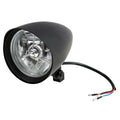 Bullet 5.75" H4 Headlight Len Fit For Harley Sportster Dyna Softail Bobber V-Rod