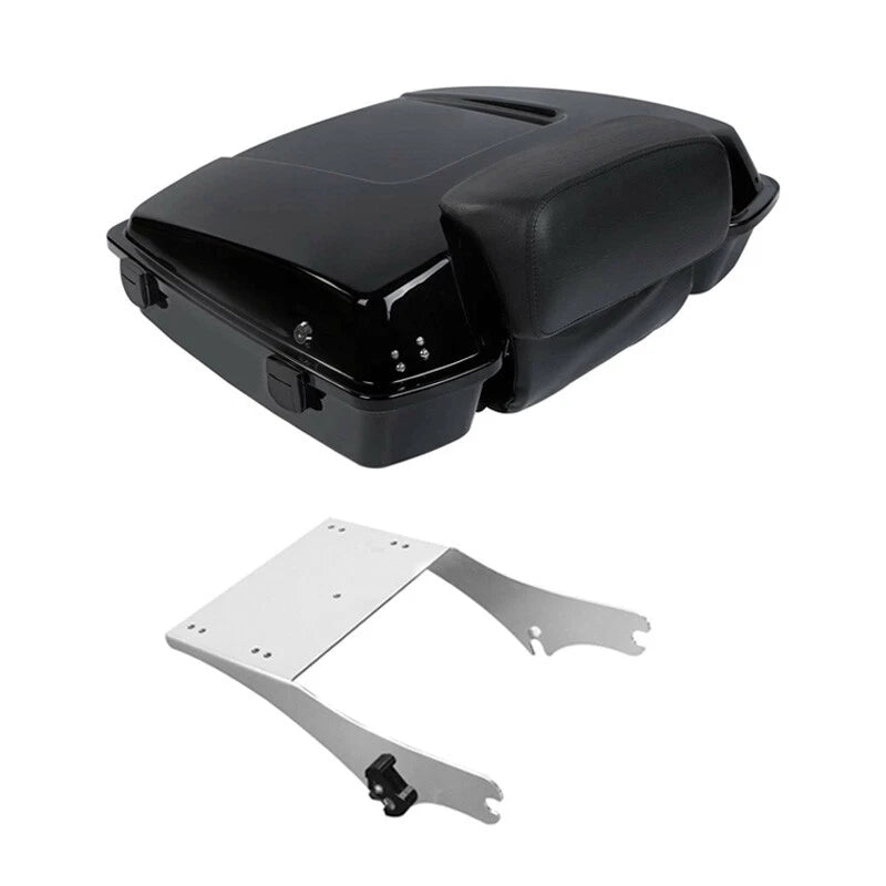 Razor Trunk Backrest Mount Rack Fit For Harley Touring 1997-2008