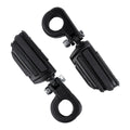 Matte 1 1/4" Engine Guard Footpeg Male Mount Clamps Fit For Harley Electra Glide