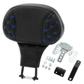 Driver Backrest Pad Fit For Harley Touring Electra Street Road King Glide Black