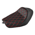 Black Driver Solo Seat Cushion Fit For Harley Sportster XL 883 1200 2010-2022 21