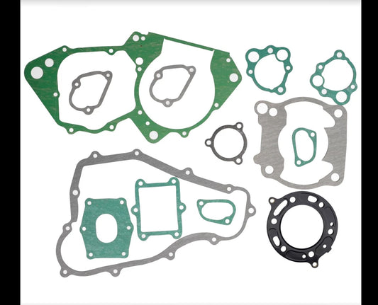 Motors Engine Cylinder Top End Crankcase Cover Gasket Kit for Honda CR250R 1986