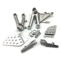 Silver Driver Front Foot Peg Bracket Fit for Honda CBR1000RR 2004 2005 2006 2007
