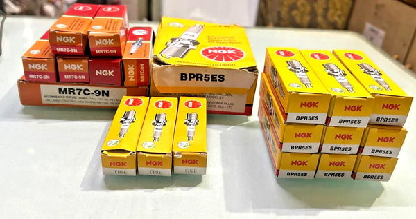 Bulk Offer Spark Plug MR7C-9N - 6 PC BPR5ES- 9PC CR8E - 3PC