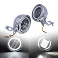 4.5" LED Passing Spot Fog Light W/ Roll Cage Guard Bar Tube Mount Bracket Clamp