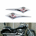 Chrome Gas Tank Emblem Sticker Badge Decal For Kawasaki Vulcan Classic VN2000