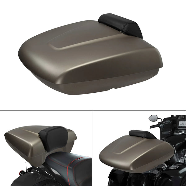 Low Profile Trunk Backrest Fit For Indian Roadmaster 2015-2025 Bronze Smoke