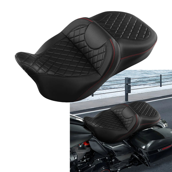 Hammock Seat Driver & Passenger Fit For Harley Touring Road Glide 2009-2023
