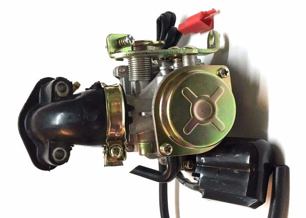 Carburador SUNL 50CC 50 DE 20MM Y Colector DE AdmisiÓN Bota Scooter Ciclomotor
