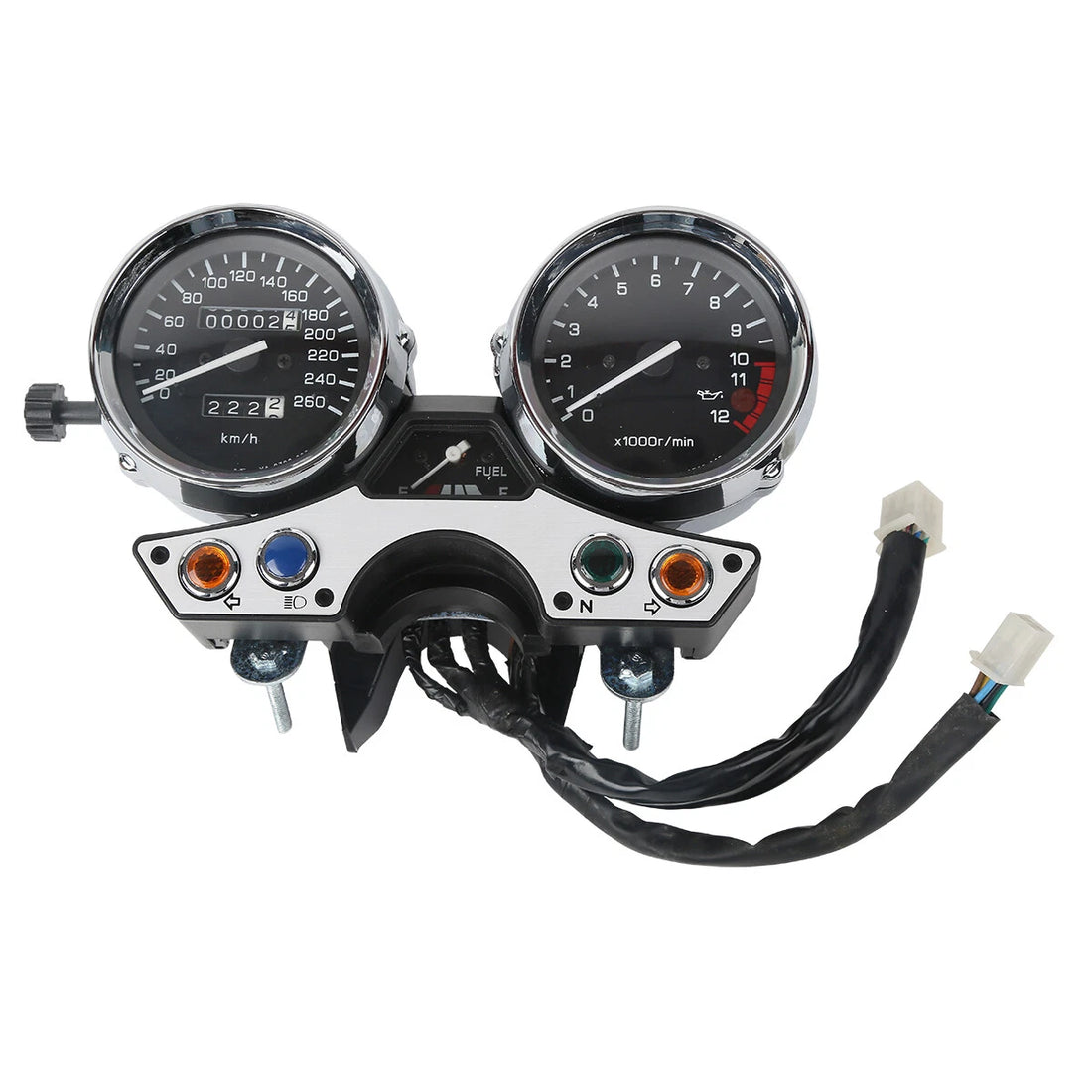 Speedometer Gauge Tachometer Speedo Fit For Yamaha XJR1300 Xjr 1300 1998-2003 02