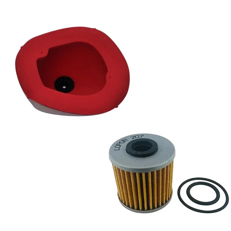 Air Filter And Oil Filters For Kawasaki KX250F 17-20 KX450F KX 450 F 450F 16-18