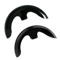 Unpainted/Painted 23" Wheel Wrap Front Fender For Harley Touring Custom Baggers