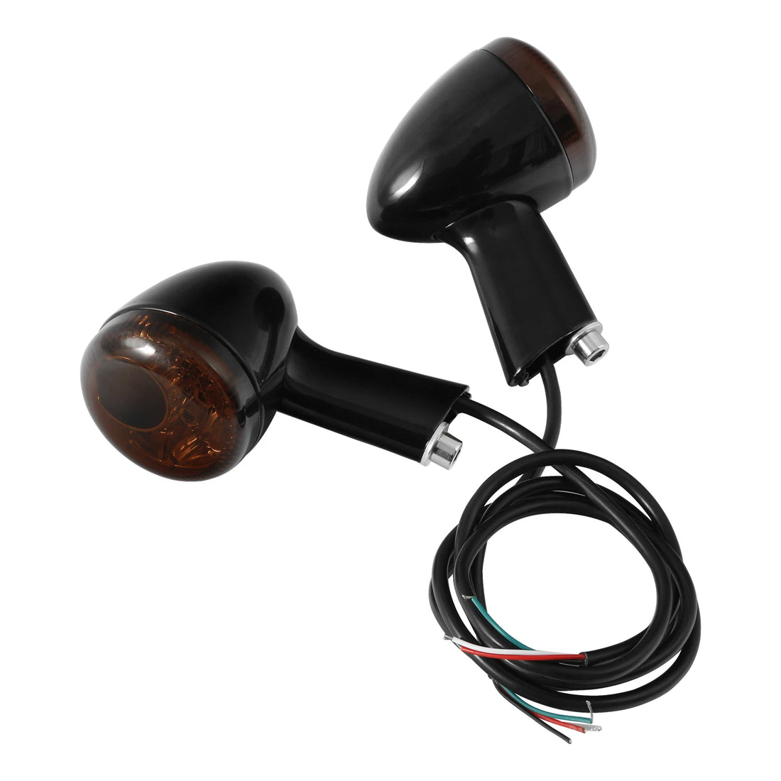 Rear Turn Signals LED Light Fit For Harley Sportster XL883 1992-2023 2022 Black