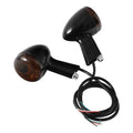 Rear Turn Signals LED Light Fit For Harley Sportster XL883 1992-2023 2022 Black