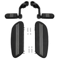 Driver Floorboard Highway Footpeg Long Angled Mount Fit For Harley Touring 86-24