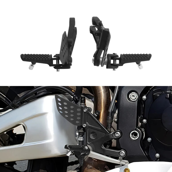 Front Foot Pegs Footrest Bracket Fit For Honda CBR600RR 2003-2006 04 05 Aluminum