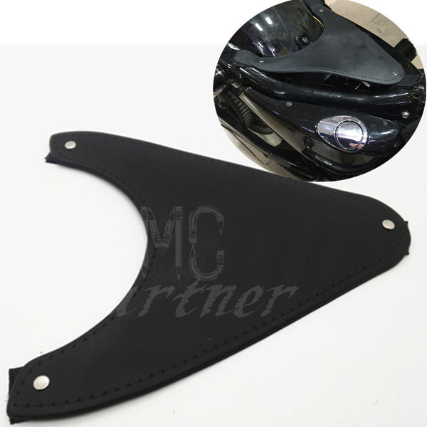 Black Seat Rubber Frame Cover Protection For Harley Sportster XL1200 XL883 04-14
