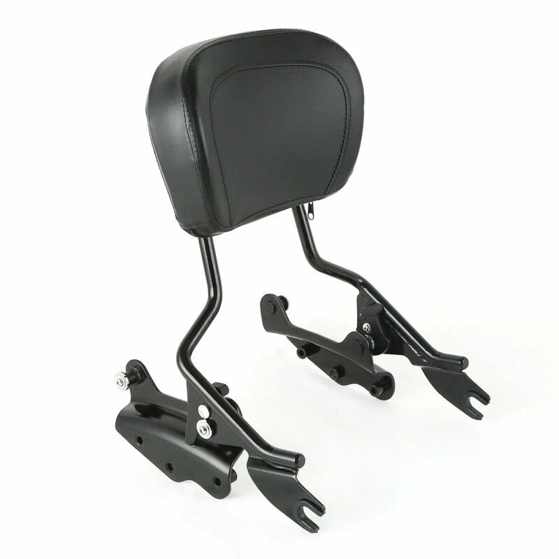 4 Point Docking Hardware & Backrest Sissy Bar Fit For Harley Road Glide 09-2013