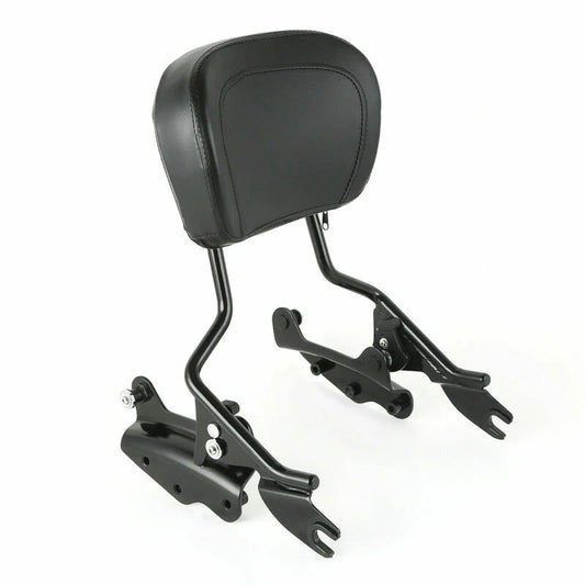 4 Point Docking Hardware & Backrest Sissy Bar Fit For Harley Road Glide 09-2013