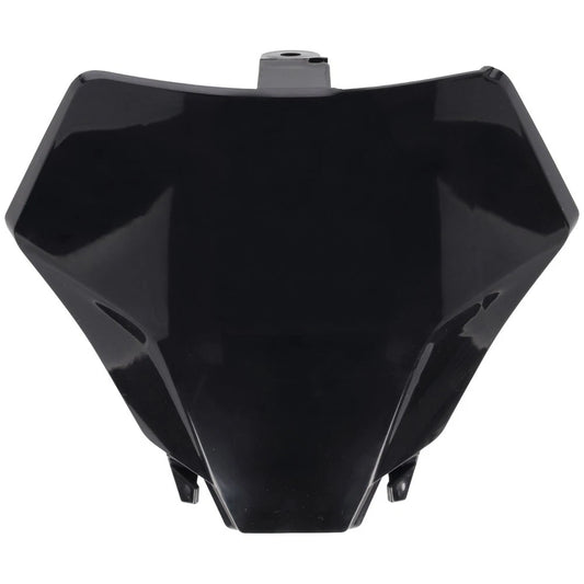 Acerbis 2987250001 Front Number Plate Black