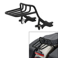 Black Two-Up Luggage Rack Fit For Harley Sport Glide Low Rider Fxlr Flsb 18-25
