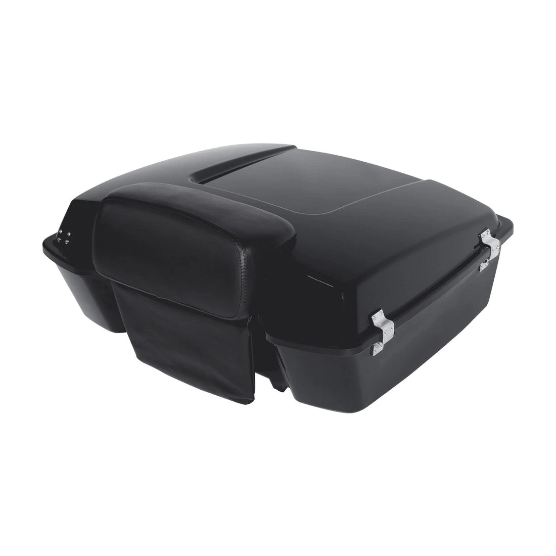 Chopped Trunk Latch Keys Backrest Fit For Harley Touring Glide 1997-2013