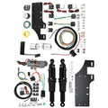 Front Air Ride Lowering Kit / Rear Suspension Fit For Harley Electra Glide 14-25