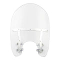 19" Windscreen Windshield 49mm Clamps Fit For Harley Street Bob Fxbb 2018-2026