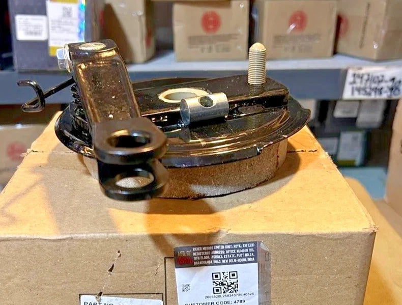 Fit For Royal Enfield Classic 500 Efi, Uce Rear Brake Cover Plate Assembly