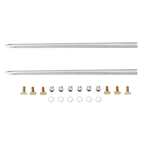 Front Fender Spear Trims Fit For Harley Street Glide 1982-23 Softail Flstc 86-17