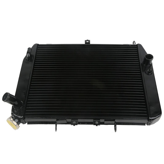 Black Engine Radiator Cooler Cooling Fit For Kawasaki Ninja ZX12R ZX-12R 00-01