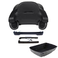 King Trunk Backrest Light Speakers Fit For Harley Touring Street Glide 2014-2026
