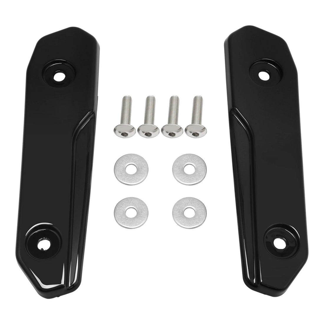 Split Windshield Side Trims Fit For Harley Cvo Street Glide Flhxse 2023-25 Black
