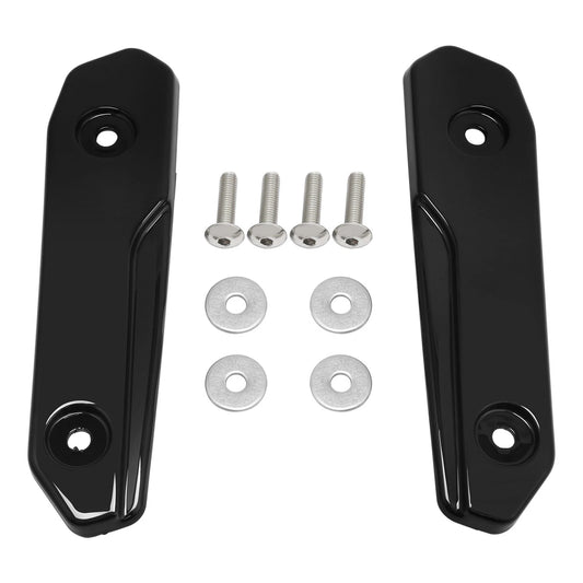 Split Windshield Side Trims Fit For Harley Cvo Street Glide Flhxse 2023-25 Black