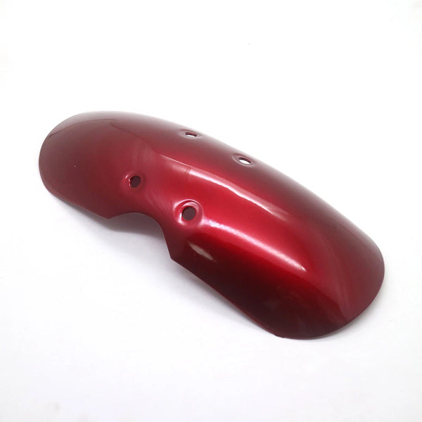 Red Plastic Short Front Fender Mudguard For Triumph Bonneville T100 2001-2016