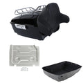 King Trunk Backrest Rack Plate Fit For Harley Touring Street Glide 2014-Up