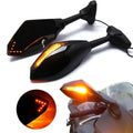 Rearview Mirrors & Turn Signals LED For Triumph Daytona 675/R TT600 Trophy 1200