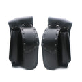 Black Saddlebag Guard Bag Water Bottle Holder For Harley Touring Road King Glide
