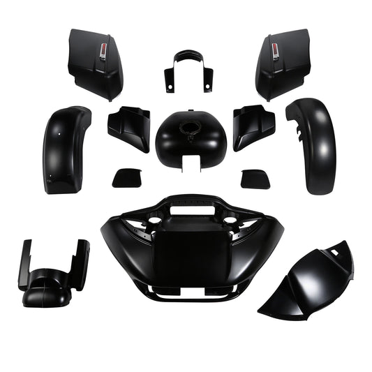 Fairing Body Kit Fit For Harley Road Glide Special Fltrxs 2015-2024 Black Denim